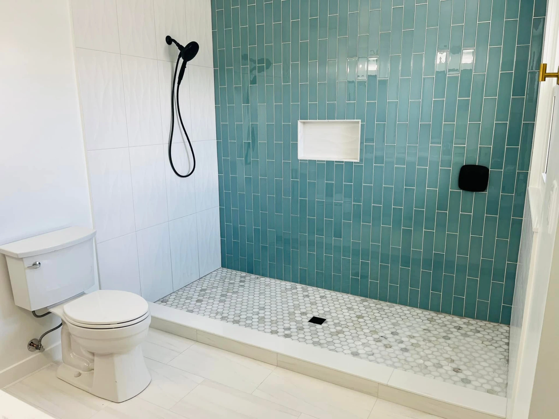Walk-In Tile Shower